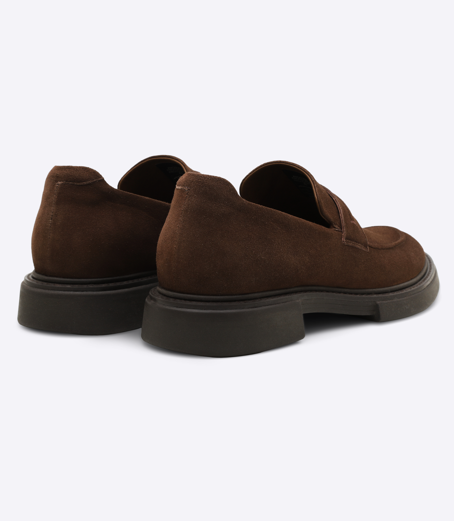 Sarthan Suede Brown Tie Moccasins