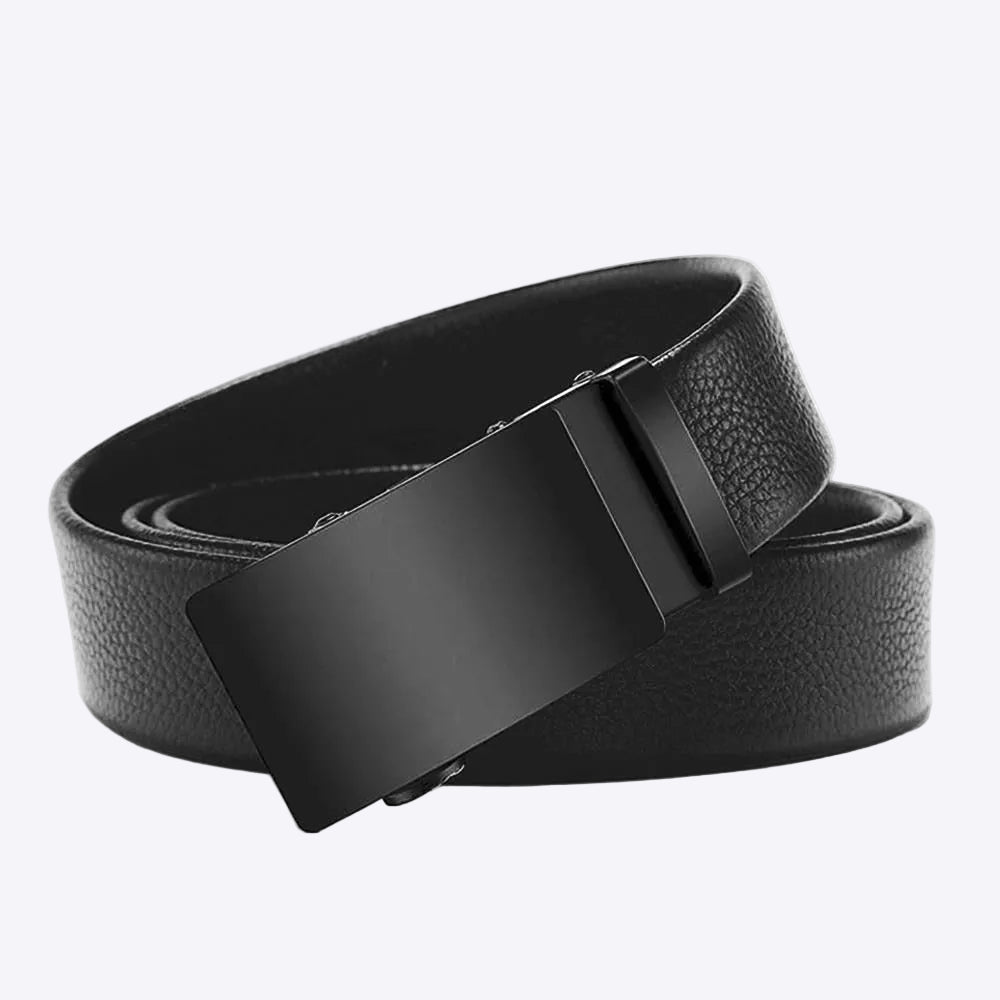 Black Leather Men’s Belt