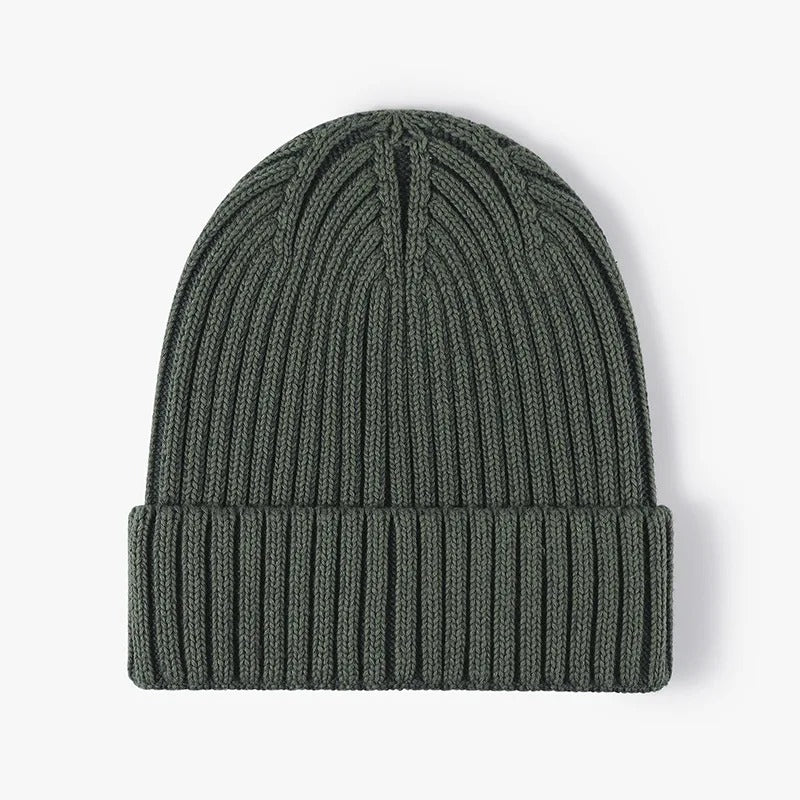 Sarthan Norwick Cotton Knit Beanie