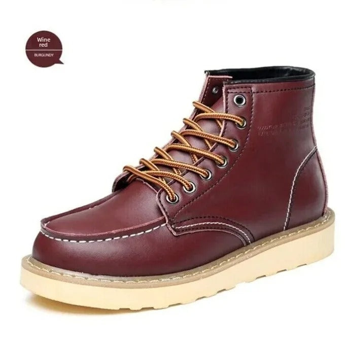 Sarthan Northfield Leather Desert Boots