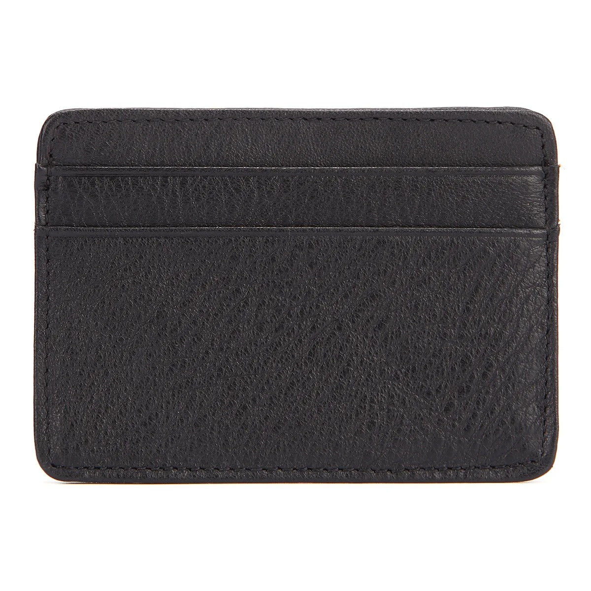 Sarthan Slim Cowhide Leather Card & Coin Wallet