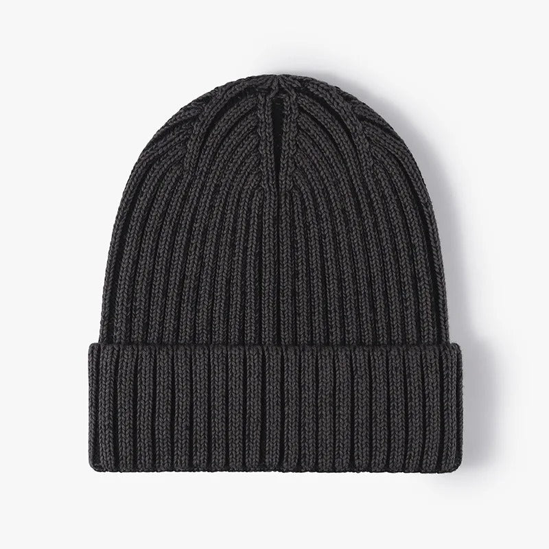 Sarthan Norwick Cotton Knit Beanie