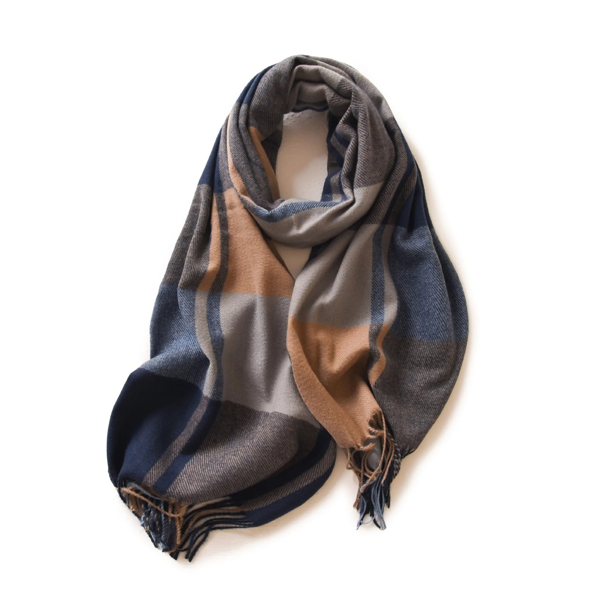 Sarthan Alverton Cashmere-Feel Winter Scarf