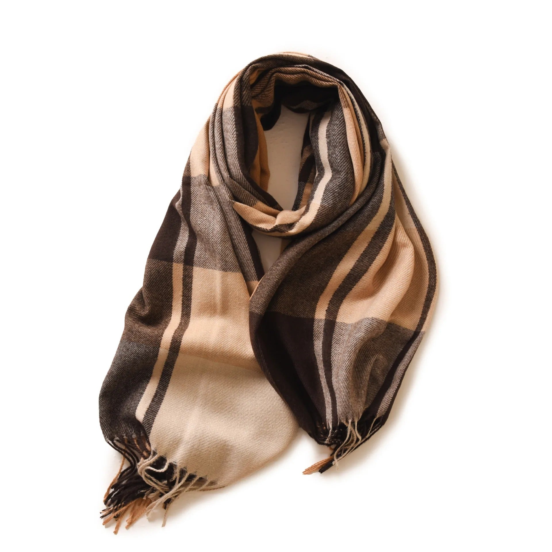Sarthan Alverton Cashmere-Feel Winter Scarf