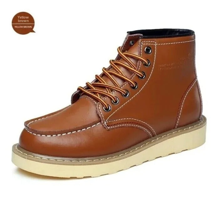 Sarthan Northfield Leather Desert Boots