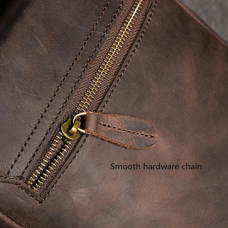 Sarthan Blackmoor Genuine Leather Crossbody Sling Bag