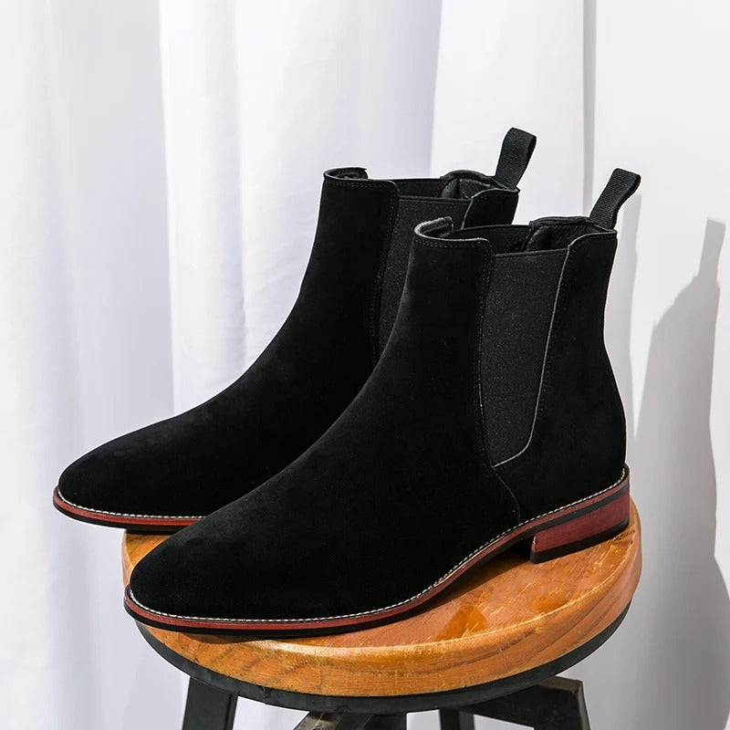 Sarthan Beaumont Suede Chelsea Boots