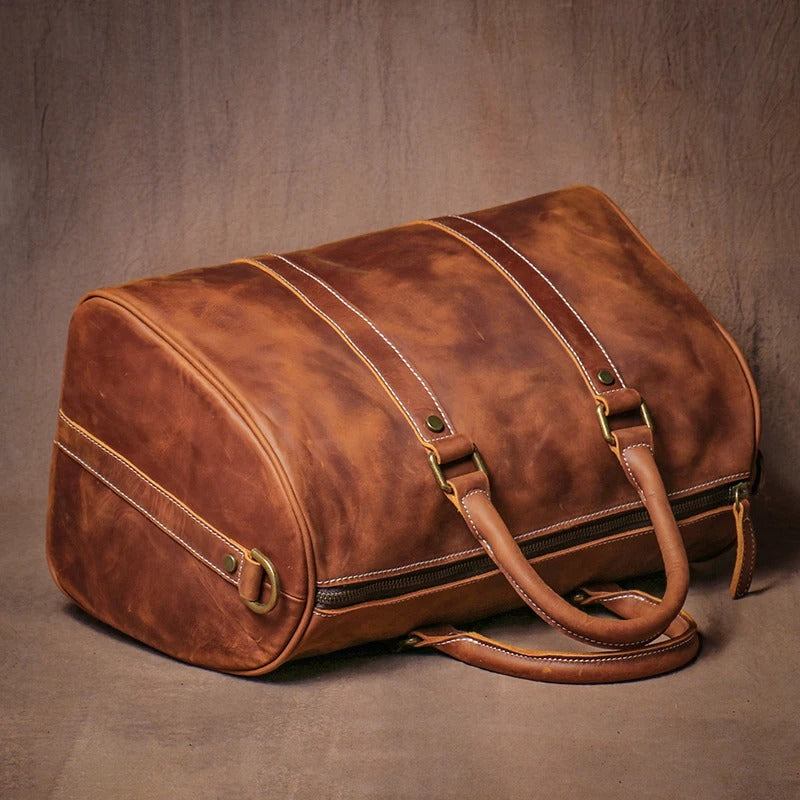 Sarthan Belmont Heritage Leather Weekend Bag
