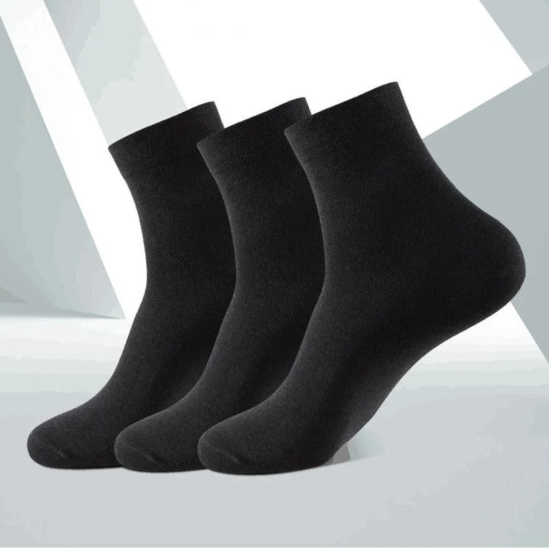 Sarthan Blackwell Premium Cotton Crew Socks