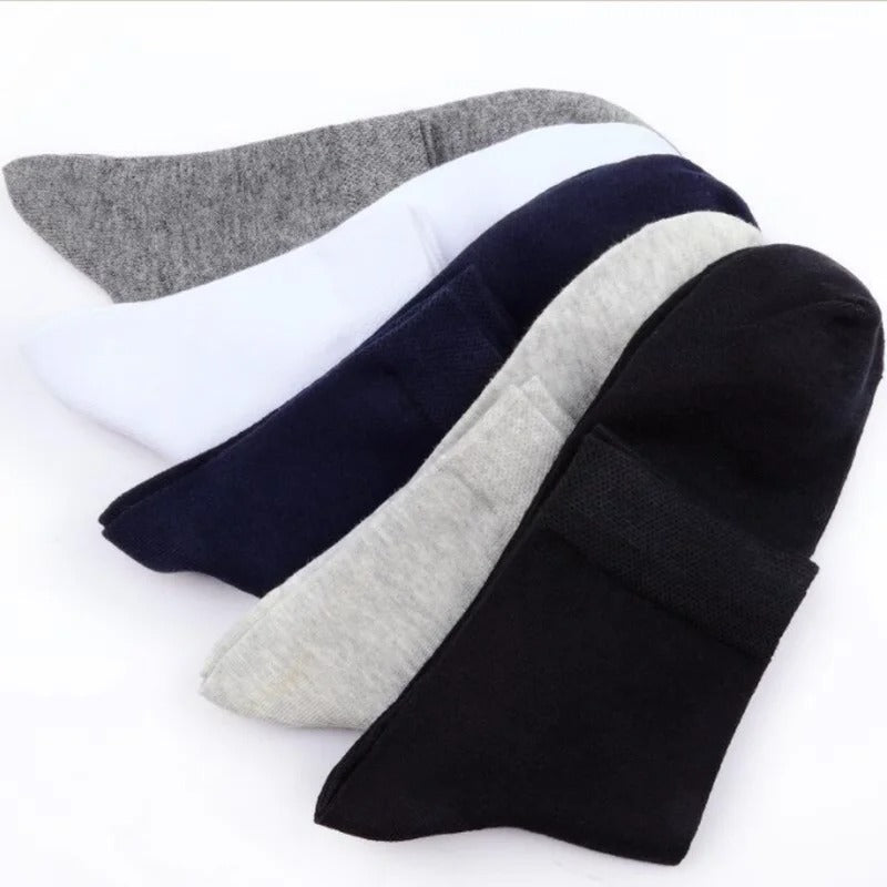 Sarthan Blackwell Premium Cotton Crew Socks