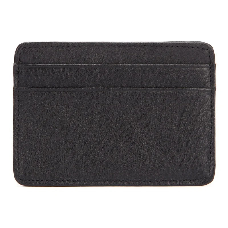 Sarthan Slim Cowhide Leather Card & Coin Wallet