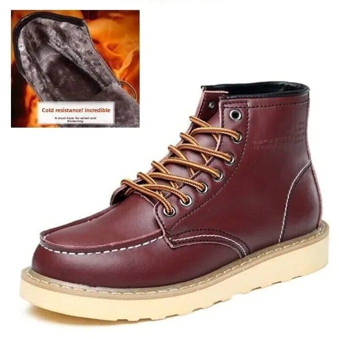 Sarthan Northfield Leather Desert Boots