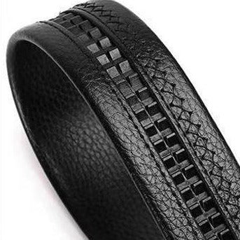 Black Leather Men’s Belt
