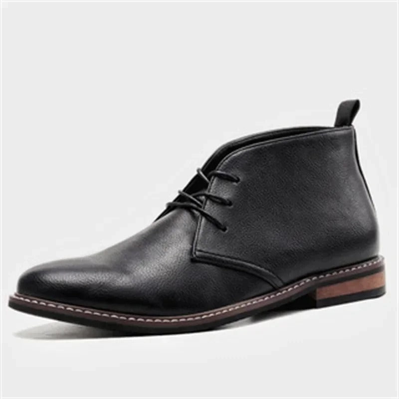 Sarthan Hadley Desert Leather Chukka Boots