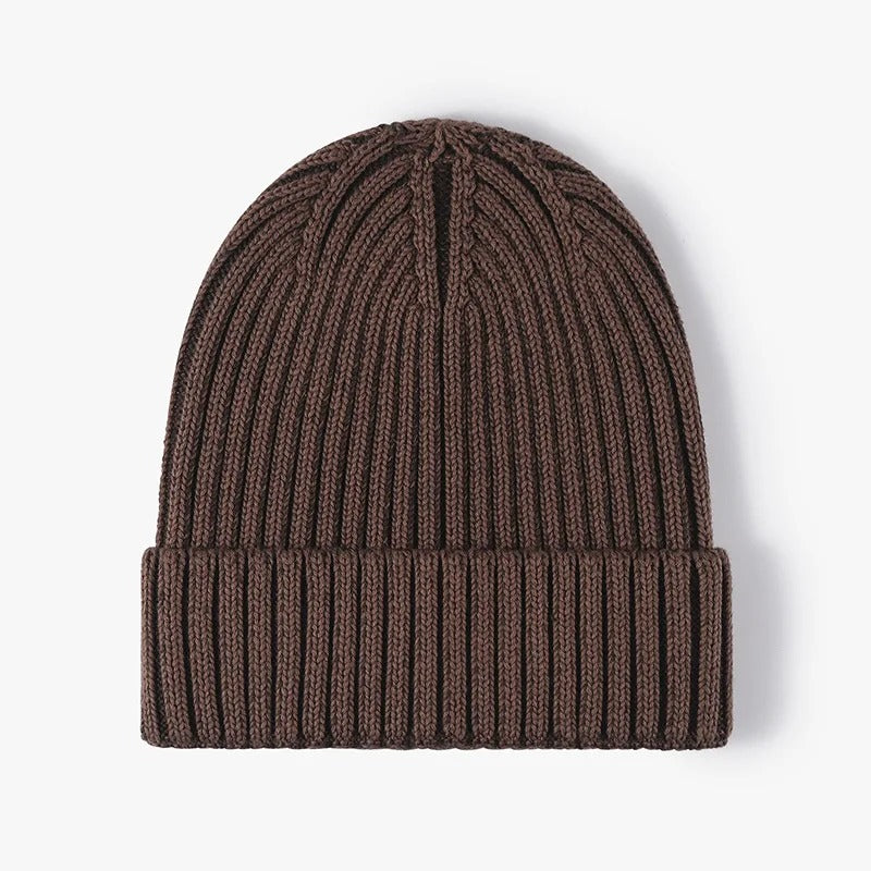 Sarthan Norwick Cotton Knit Beanie