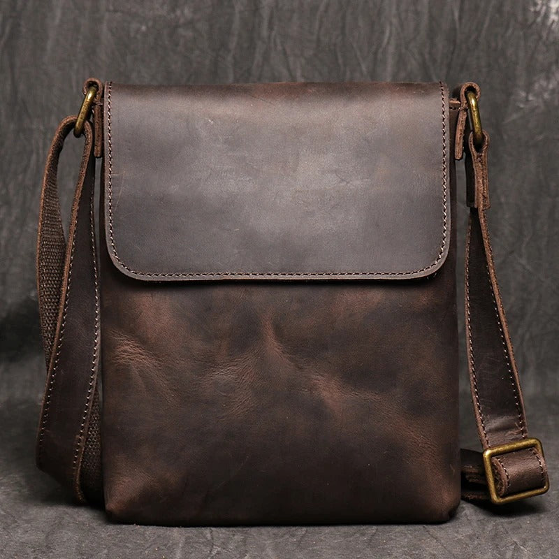 Sarthan Blackmoor Genuine Leather Crossbody Sling Bag