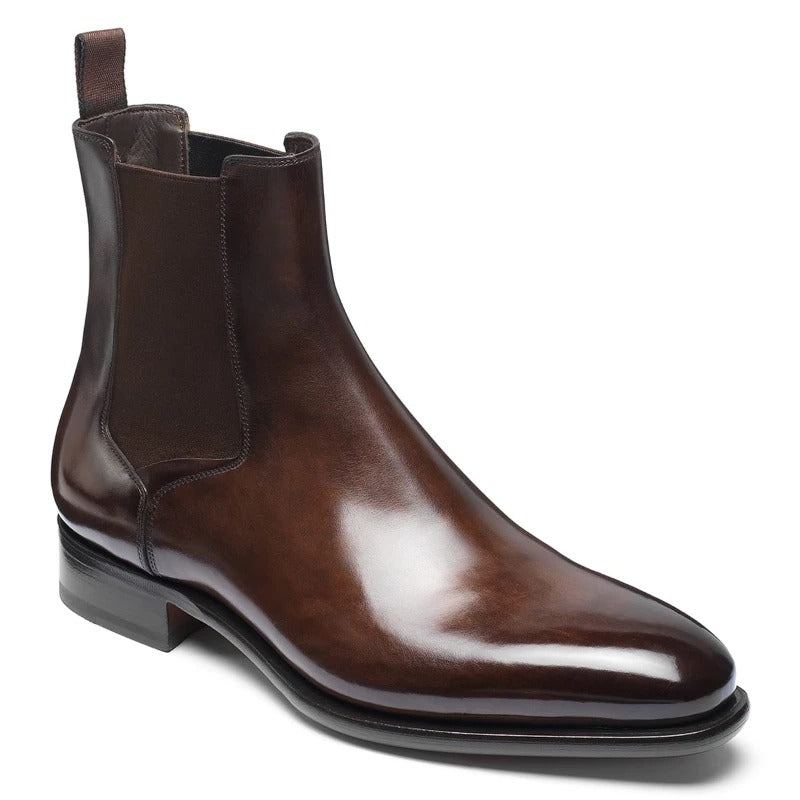 Sarthan Brixton Brown Chelsea Boots