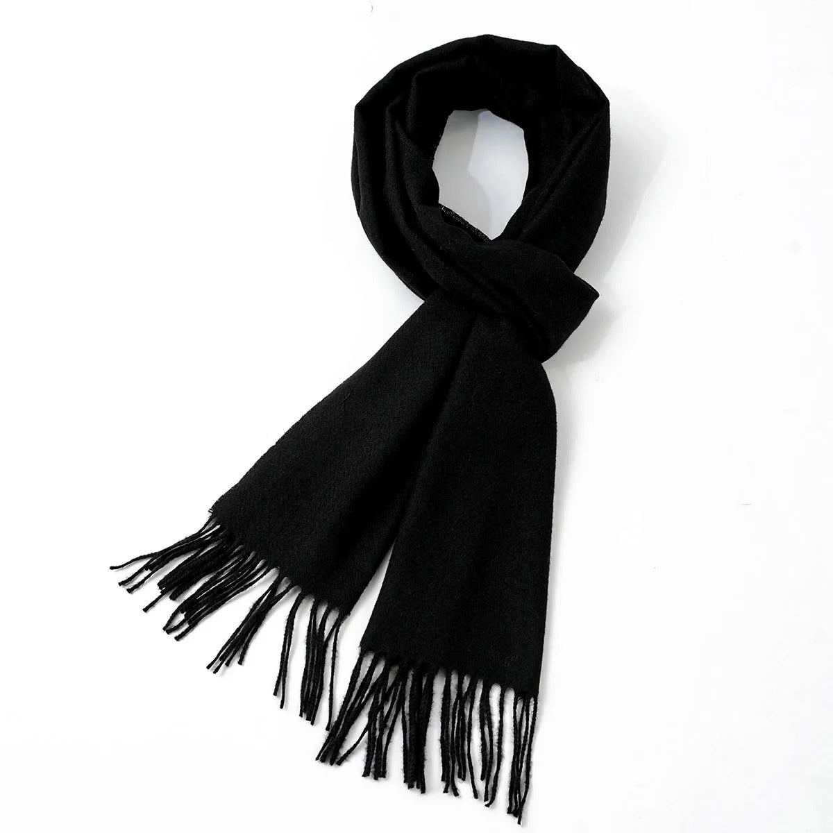 Sarthan Montclair Solid Cashmere Scarf