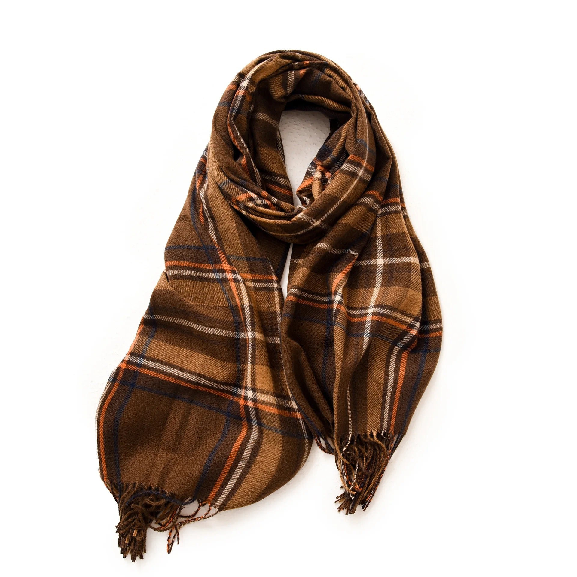 Sarthan Alverton Cashmere-Feel Winter Scarf