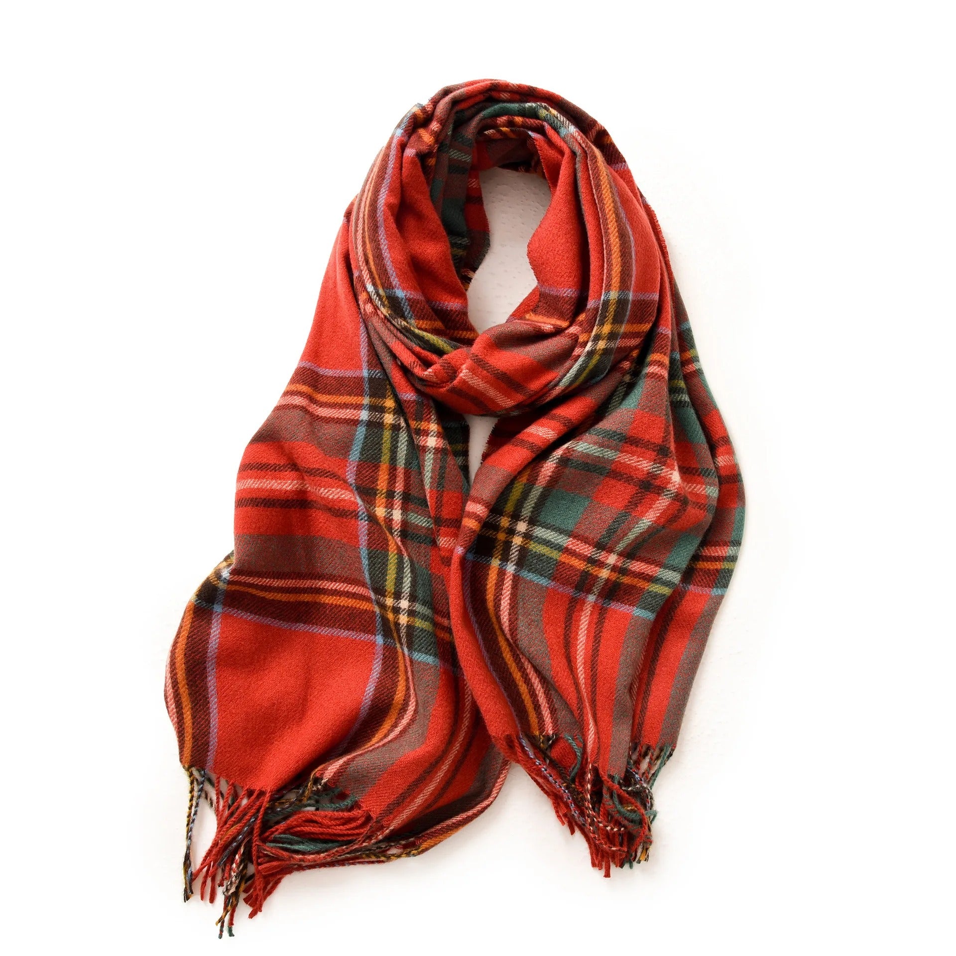 Sarthan Alverton Cashmere-Feel Winter Scarf