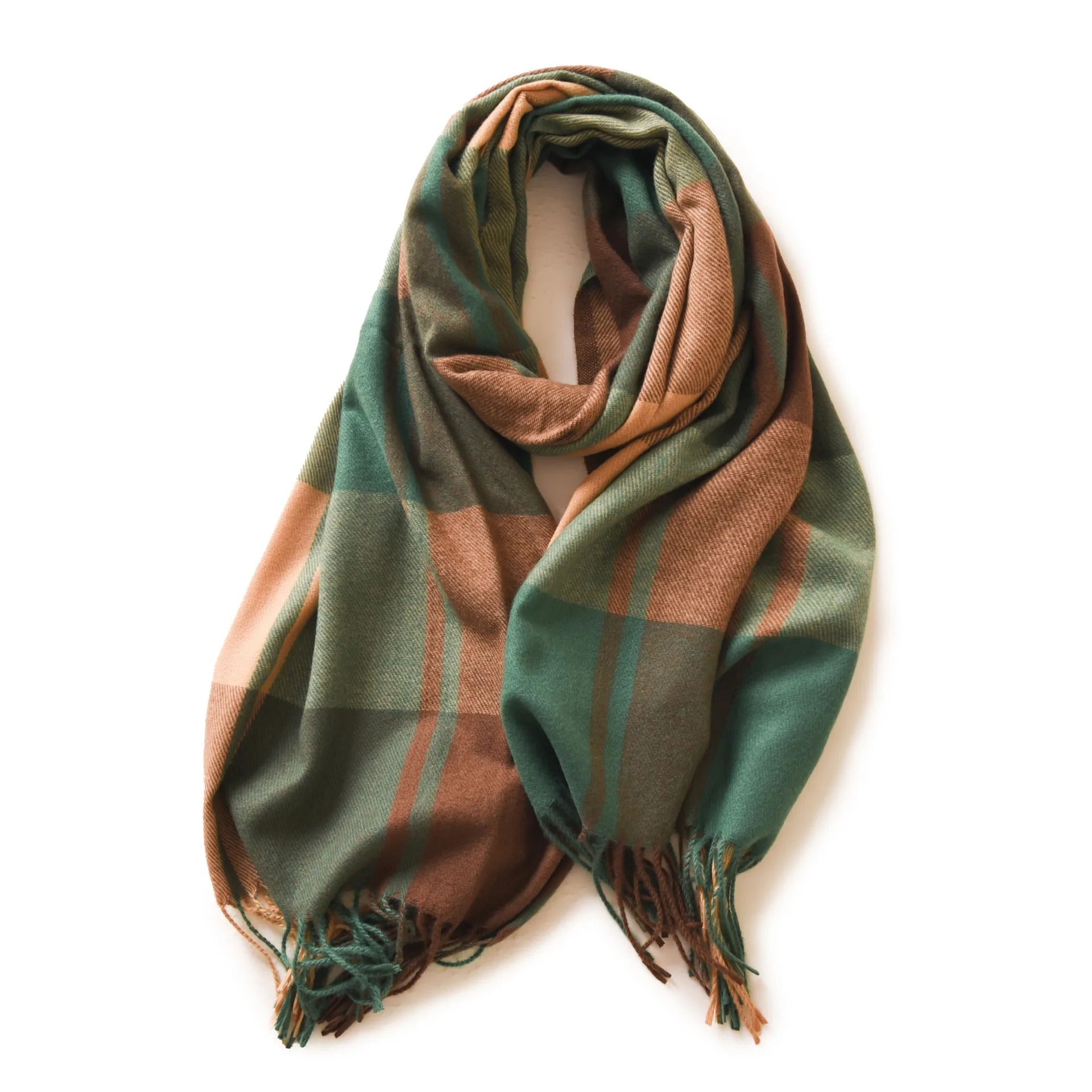 Sarthan Alverton Cashmere-Feel Winter Scarf