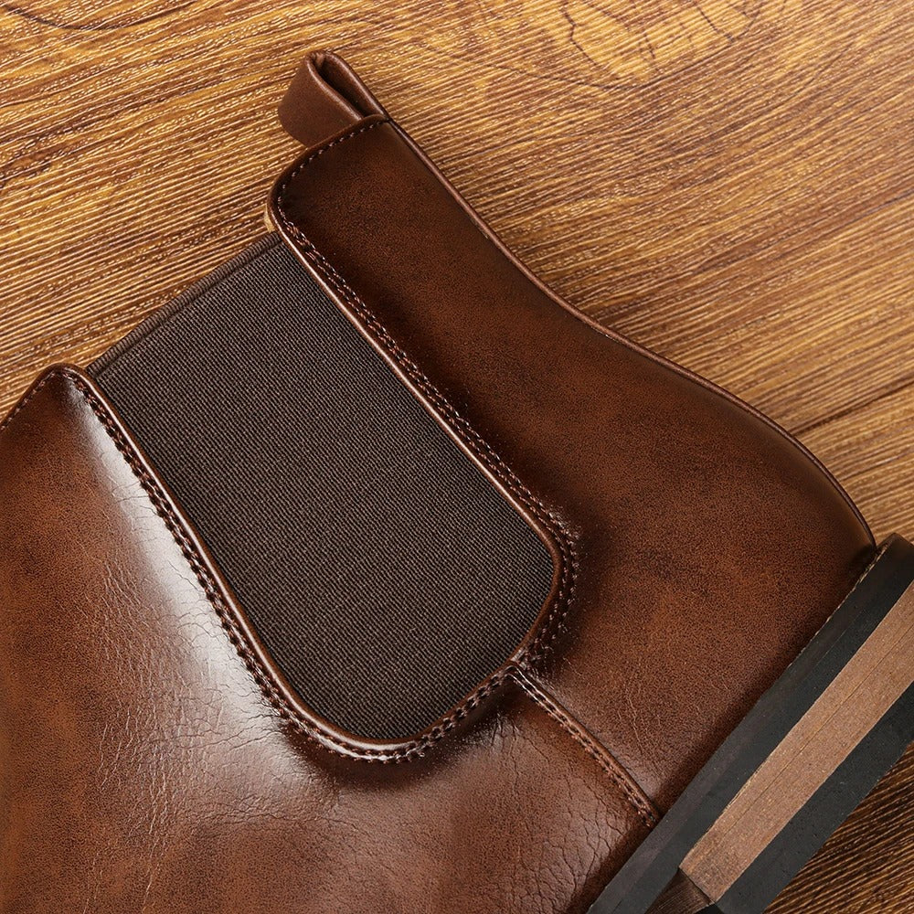 Sarthan Alderwick Leather Chelsea Boots