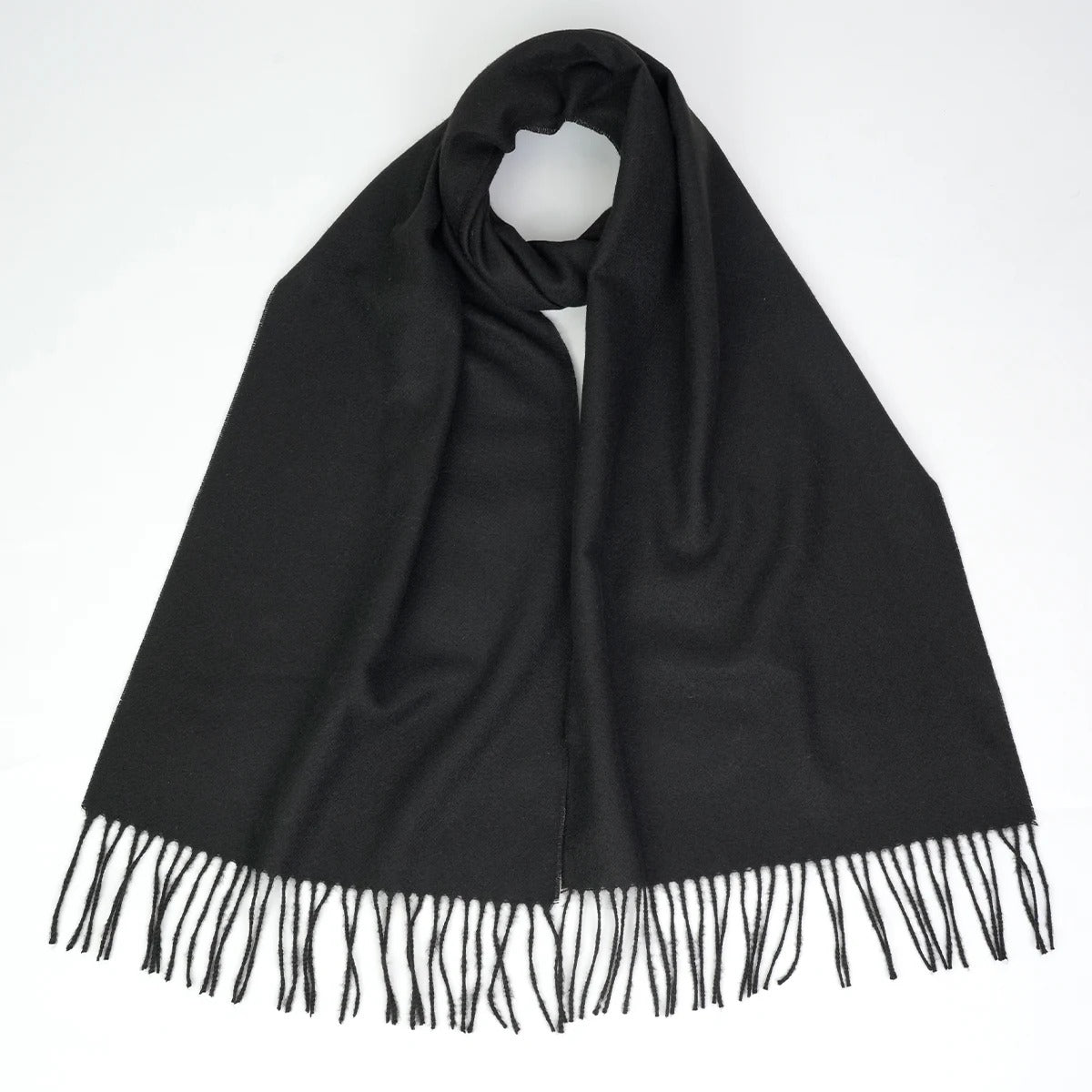 Sarthan Montclair Solid Cashmere Scarf