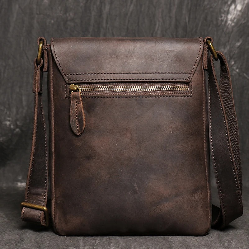 Sarthan Blackmoor Genuine Leather Crossbody Sling Bag