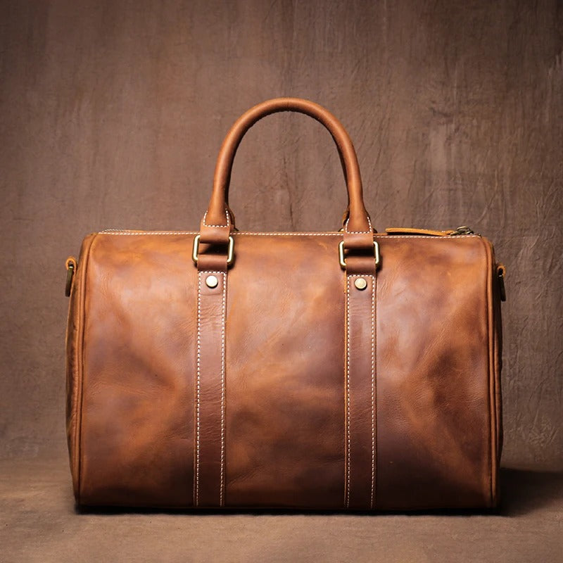 Sarthan Belmont Heritage Leather Weekend Bag