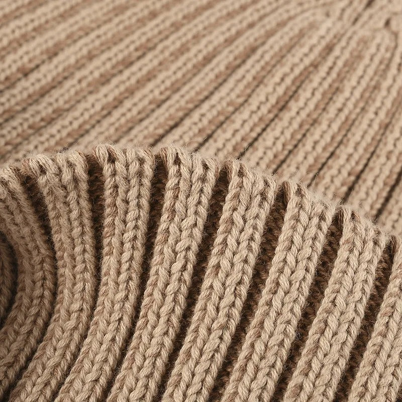 Sarthan Norwick Cotton Knit Beanie