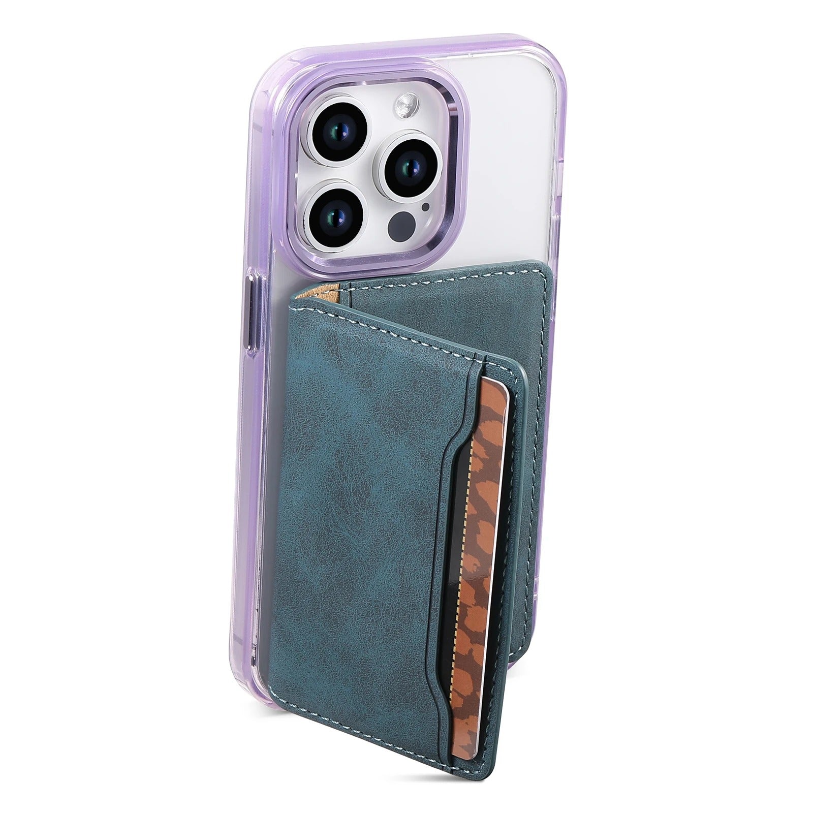 Sarthan Magnetic Leather Card Wallet – 3 Slots