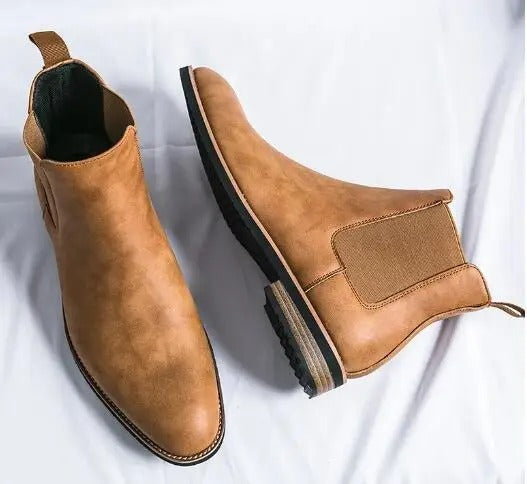 Sarthan Camden Pointed Chelsea Boots
