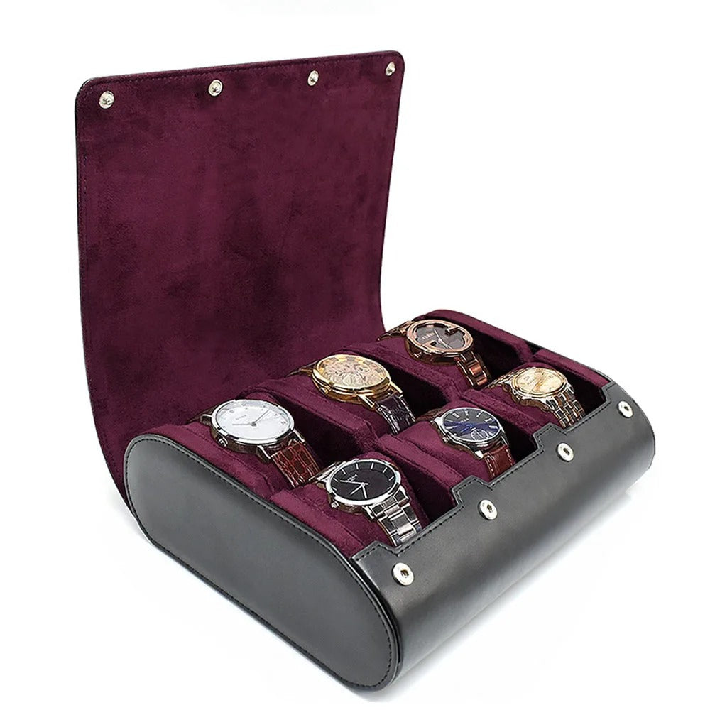 Sarthan 6-Slot Travel Watch Roll