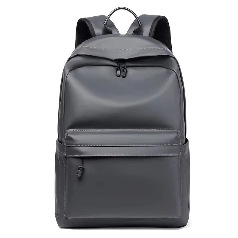 Sarthan Blackridge PU Leather Laptop Backpack