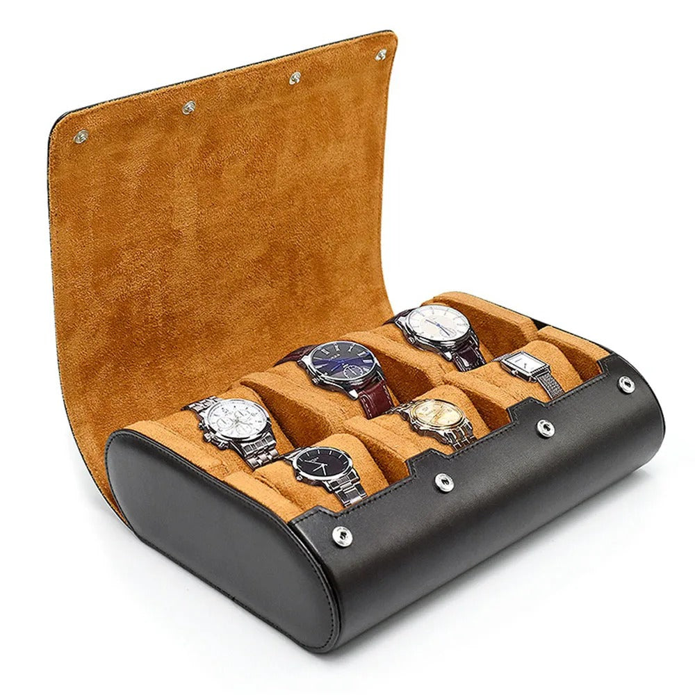 Sarthan 6-Slot Travel Watch Roll